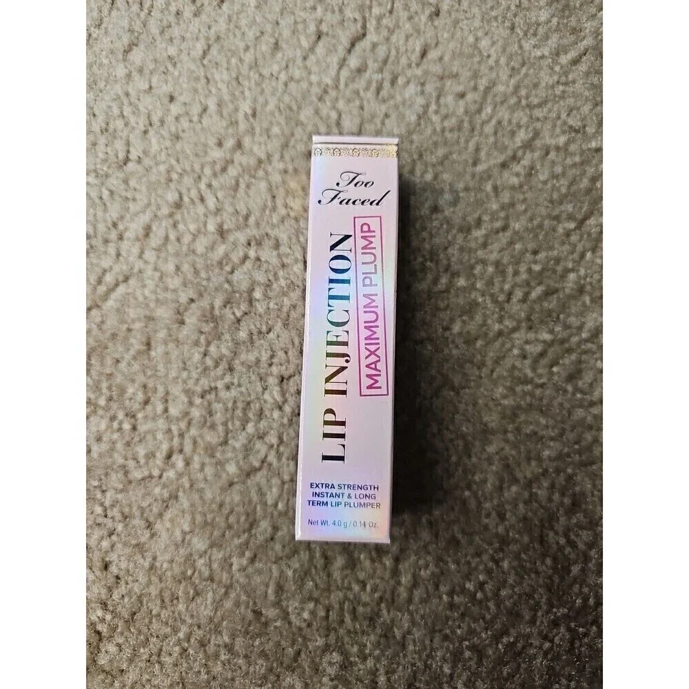 Too Faced Maximum Plump Extra Strength Lip Plumper - Size 0.14 Oz NEW